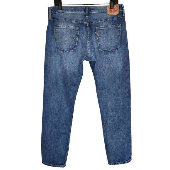 Levi's Women Jeans, Levi's 501 CT Button Fly Straight Leg Tapered Jeans, Sz W32 - Picture 11 of 11